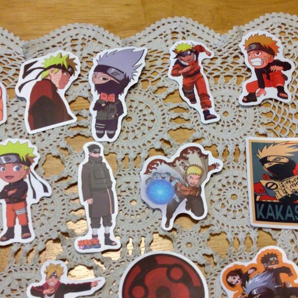 Anime stickers, Naruto, for locker, computer, notebook, crafts, scrapbooks - Picture 5 of 5